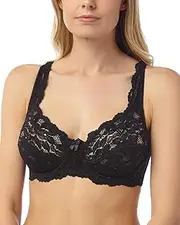 [undercover lingerie] 1 or 2 Pack Undercover Women's Full Cup Lace Underwired Bra Black White or Mixed