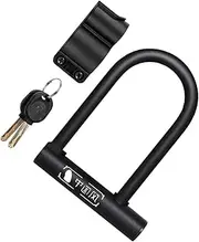 iplusmile Quality U-Shaped Lock Bike Safety Weatherproof Scratch-Resistant for Outdoor Use