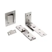 Legge Special Access Door Hinge Set Satin Stainless Steel L13302SSS
