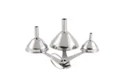 Soffritto A Series Stainless Steel Funnel Set of 3