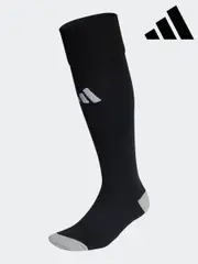 adidas Black/White Performance Milano 23 Socks (D66084) | $21