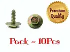 VOLKSWAGEN ENGINE SPLASH GUARD MUDGUARD FASTENER 5MM METAL SCREW/WASHER CLIP x10