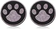 Car Bling Cup Holder Coaster 2 Pack 2.75 Inch Crystal Rhinestone Car Cup Holder Insert Coaster Bling Car Interior Accessories for Women and Girl（Pink-Claw）