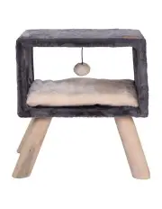 [Charlies] Lite Bed Side Table Cat Scratching Post in Charcoal
