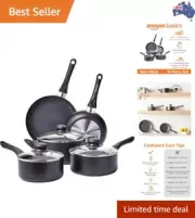 Non-Stick Cookware Set, Pots and Pans - 8-Piece Set