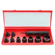 MAUN 1/4"-1" Punch Wad Set Imperial 10 Piece MA100105
