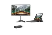 Microsoft Surface Pro 7 Bundle 12" Laptop i7-1065G7 3.9GHz 256GB 16GB RAM + Dock + 24" Monitor | Refurbished (Grade A)