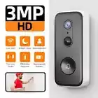 Intelligent WiFi Doorbell With Camera Smart Home 3MP WiFi Video Doorbell Battery
