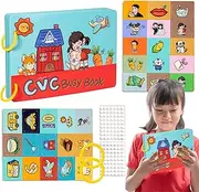 Educational Sticker Book, Travel Jelly Sticker Book for Kids, Travel Activity Packs for Kids, Activity Book with Stickers for Kids, Travel Activity Books