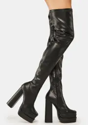 [Public Desire] Supreme Thigh-High Platform Boots