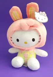 Sanrio Hello Kitty Easter Bunny Costume Disguise 11" Plush New 2023
