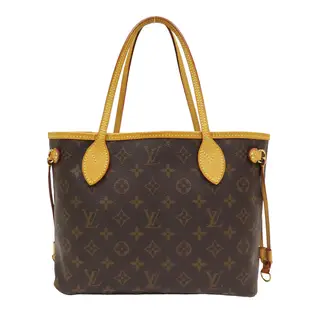 【二手名牌BRAND OFF】LOUIS VUITTON LV 路易威登 原花 Neverfull PM 肩背包 M40155