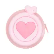 Soft Tape Measure 60-Inch 1.5 Meter Mini Cartoon Measuring Tape Cute, Pink Heart