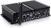 Mini PC Windows 10 Celeron J4125,Mini Computer 16G RAM 512G SSD, Micro Computer HDMI VGA Dual Output RS232 COM, Dual Band WiFi,BT4.0 Weikibaba