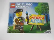 LEGO 5005269 - 2017 Colorable Wall Calendar - New
