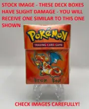 Pokemon 1999 Ultra Pro (Sleeves) Deck Box Charizard - Factory Sealed