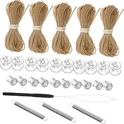 BESTOYARD 1Set Camper Window Shade Repair Kit Pleated Shade Accessory Easy Installation for Rv Blinds Stable Replacement Parts for Cords