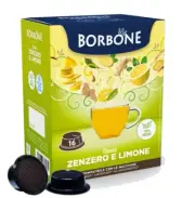 288 Capsules A Modo Mio Caffè Borbone Tisane Ginger & Lemon Drinks Water Soluble