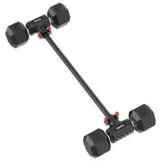 Dumbbell Converter by – Turn Dumbbells into Barbell Set – Adjustable Weights