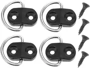 TOPPERFUN 2 Sets Heavy Duty Tie Down Anchors for Car Trunk Hook for Luggage Netting Quick Installation Cargo Management for Trucks and Trailers