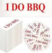 250 Pcs BBQ Wet Wipes Individually Wrapped Pre Moistened Individual Hand Wipes Grill Wipes for Bbqs Barbecue Catering Restaurant Wedding, Hands Quickly(Letter)