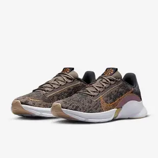 【NIKE 耐吉】SuperRep Go 3 NN FK PRM 女鞋 黑咖色 緩震 運動 慢跑 訓練鞋(DQ4679001)