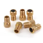 10Pcs Presta to Schrader Valve Adapter Converter Road Bike Bicycle Pump Tube KD