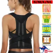 Therapy Posture Corrector Spine Back Support Shoulder Brace Adjustable S/M/L/XL