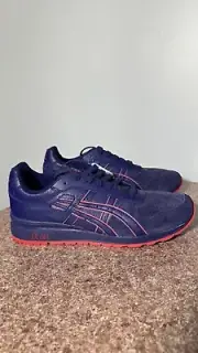 ASICS GT-II x RONNIE FIEG KITH HIGH RISK SZ 10.5 H10CK-3621 2013 GT PURPLE RED