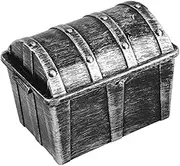 FUTUREORYY Boys and Girls Pirate Chest Vintage Style Storage Box Nautical Decorative Box for Toys Boys and Girls Treasure