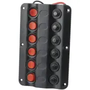 Marine Switch Panel with Circuit Breakers