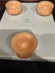 PARTYLITE Tea Light Candles PINEAPPLE & POMEGRANATE NOS Box Of 12