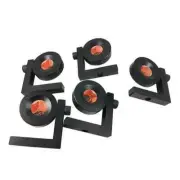 5PCS L TYPE 90 DEGREE MONITORING MINI PRISM TRAGET L BAR TOTAL STATION