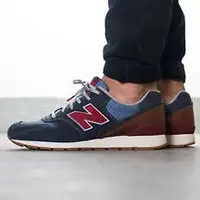 在飛比找蝦皮購物優惠-NEW BALANCE 996 NB 灰藍紅 麂皮 經典 復