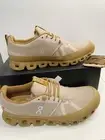 New! ON Cloud Running Men’s Cloud Dip Textile Synthetic Sand Cumin Trainers 11.5