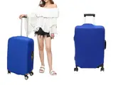 Travel Luggage Cover Suitcase Protector Scratch-Resistant Fits 18-32 Inch Luggage-Blue