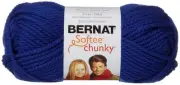 Bernat Softee Chunky Yarn-Royal Blue 161128-28134