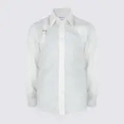 [Alexander Mcqueen] Alexander Mcqueen-Shirts Light And Natural-Uomo 15.5.5