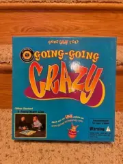 Going Going Crazy - Family Board Game - Ages 4 to Adult. New! FACTORY SEALED!