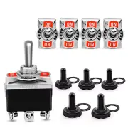 Nilight 5 Pack 6Pin Heavy Duty Rocker Toggle Switch 15A 250V 20A 125V DPDT