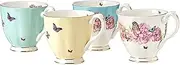Miranda Kerr for Royal Albert Mixed Patterns Vintage Mug Set of 4
