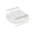 Home BBQ Barbecue Rack Air Fryer Rack Grill Air Fryer Accessories Baking Tray