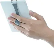 WANPOOL Universal Non-slip Hand Strap Holder Support with Adjustable Leather Belt, for use with 6 Inch Kindle E-readers - Kindle Paperwhite/Voyage/Oasis/Fire HD 6 and More (Gray)