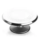 Cake Stands Cake Decor Turntable 25.5*24*9cm Aluminum Bearings Cake Turntable