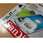 SANDISK ULTRA CLASS / CL10 16GB 速度 80MB / S 最優質的 MICROSD 存儲卡