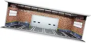"Abbraccia" 1:64 Garage Display Case Diecast Car Display Vehicle Garage Showcase Protective for Action Figures Diecast Car Collection