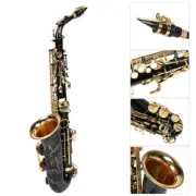 Alto Saxophone E Flat Bending Tube Brass And Electrophoresis Gold