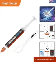 Thermal Paste, 3g New Upgrade Easy to Apply CPU Thermal Compound Paste Heatsi...