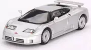 Bugatti EB110 GT Grigio Chiaro (Mini GT) Diecast 1:64 Scale Model - TSM MGT00704