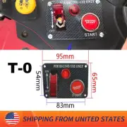 12V Race Car Ignition Switches with Push Button Engine Starter Switch Panel (for: Audi)